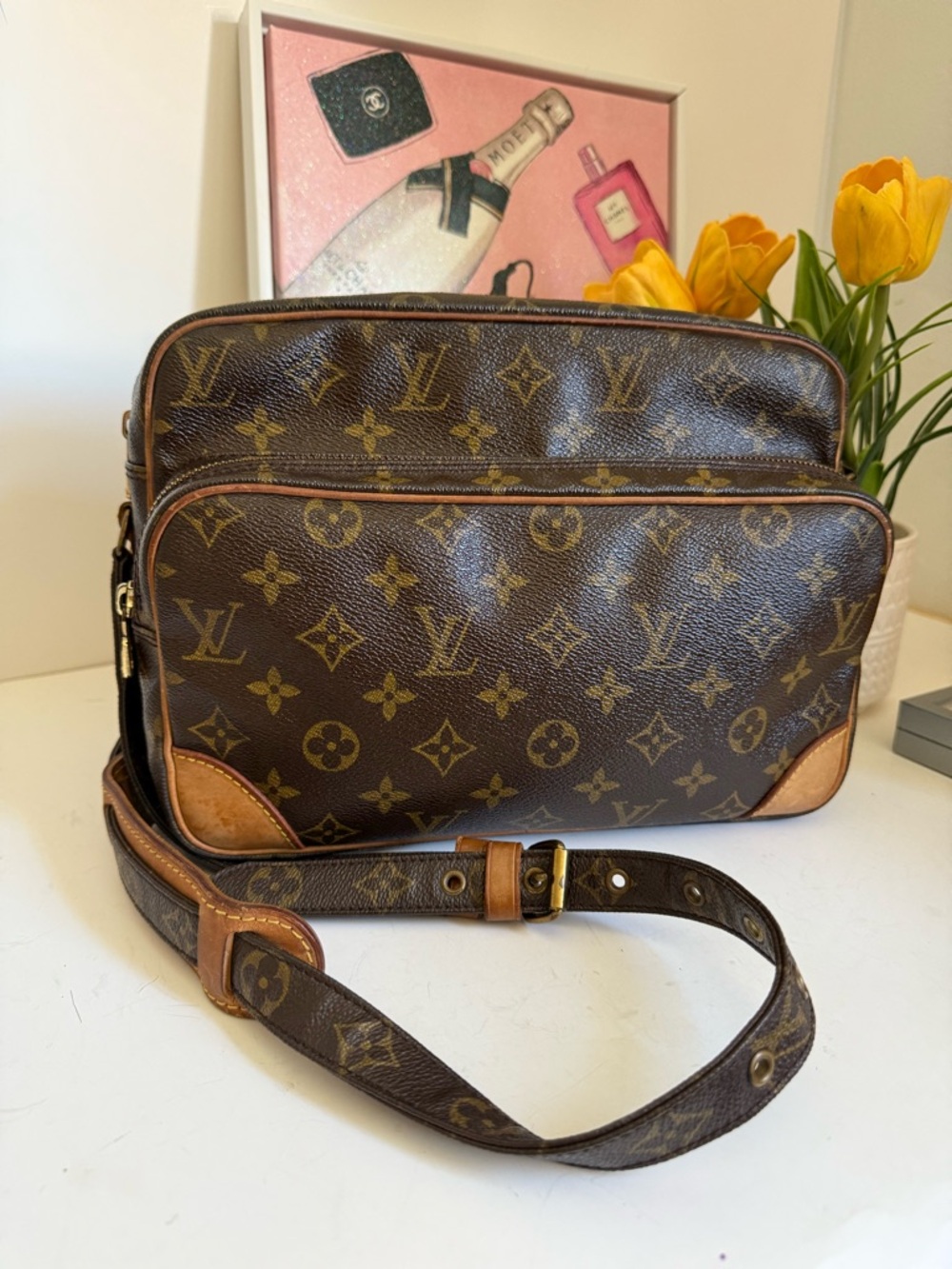 Louis Vuitton Nile Monogram crossbody bag-Vintage 🌟 - Picture 3 of 15